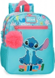 Ghiozdan gradinita fete, Disney Aloha Stitch, multicolor